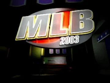 MLB 2003 (US) screen shot title